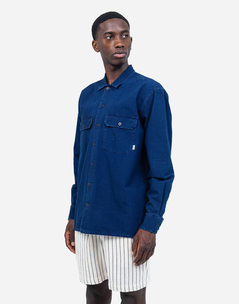 Chemise Decré denim bleu
