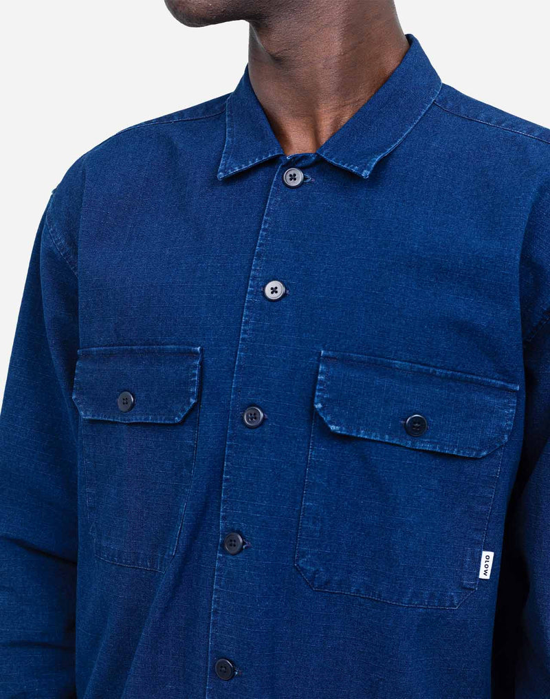 Chemise Decré denim bleu