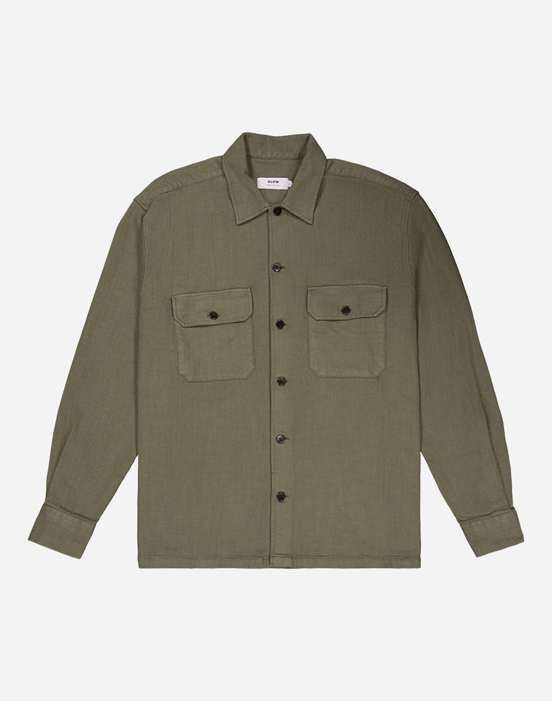 Chemise Décré mido kaki