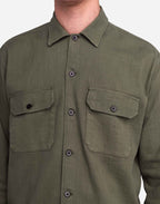 Chemise Décré mido kaki