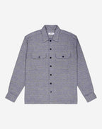 Chemise Décré plémon bleu chiné
