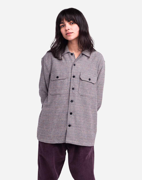 Chemise Décré plémon bleu chiné