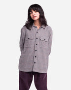 Chemise Décré plémon bleu chiné
