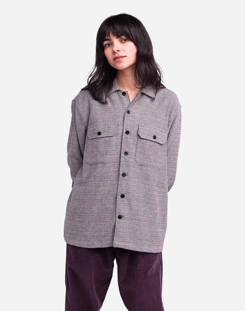 Chemise Décré plémon bleu chiné