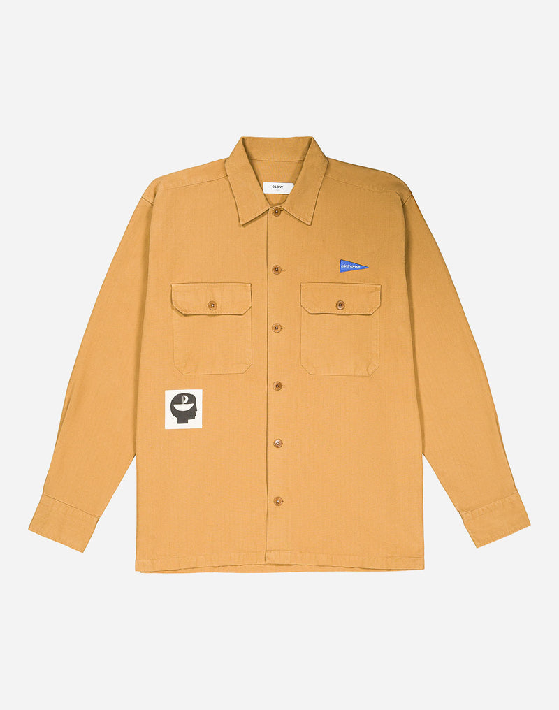 Chemise Décré skye ocre