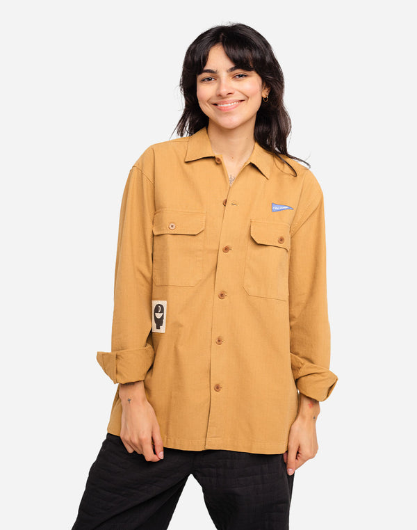 Chemise Décré skye ocre