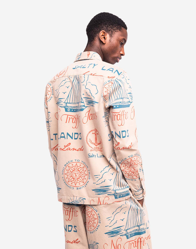 Chemise Décré urville beige