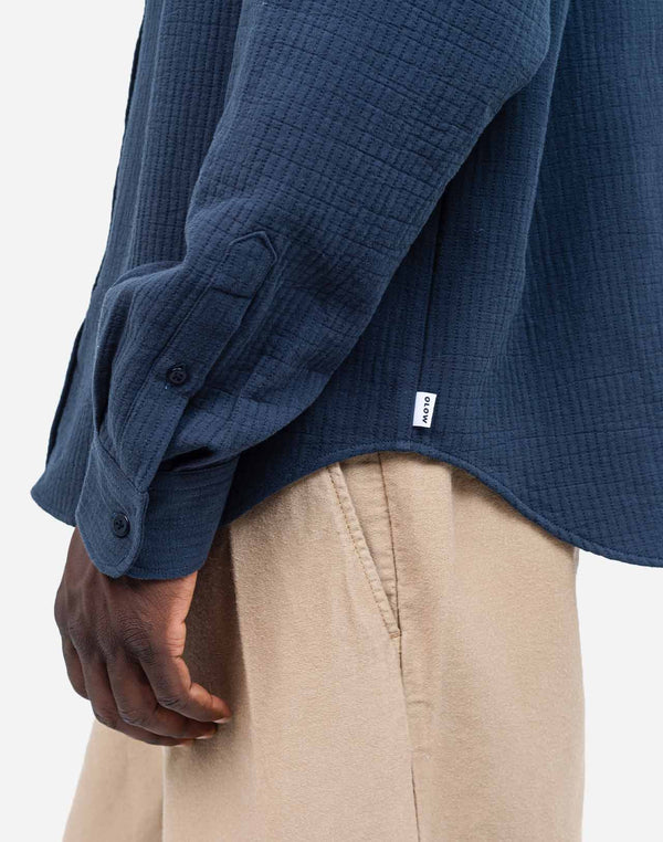 Chemise Nago bleu nuit