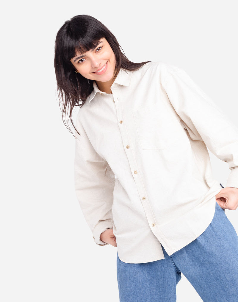 Chemise Nago écru naturel