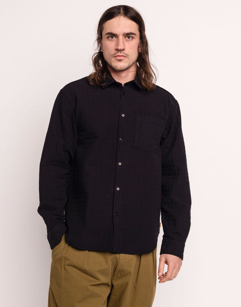 Chemise Nago Jalisco Noir en coton – OLOW