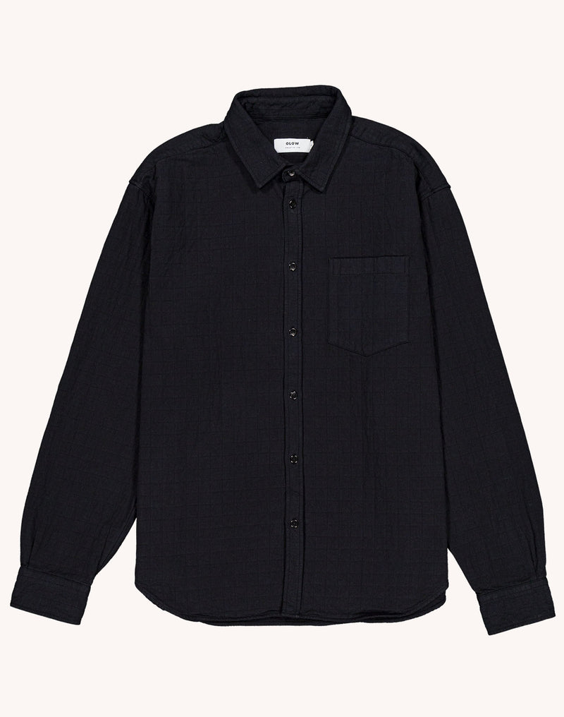 Chemise Nago Jalisco Noir en coton – OLOW