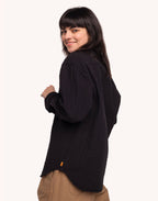 Chemise Nago Jalisco Noir en coton – OLOW