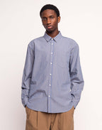 Chemise Nago Randal Bleu Clair en coton bio GOTS – OLOW