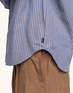 Chemise Nago Randal Bleu Clair en coton bio GOTS – OLOW