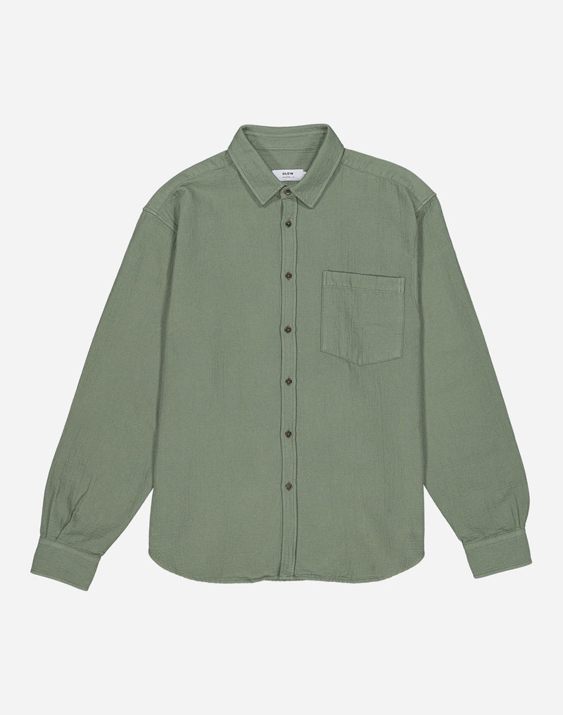 Chemise Nago vert olive