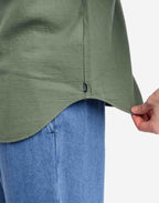 Chemise Nago vert olive