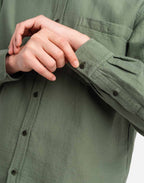 Chemise Nago vert olive