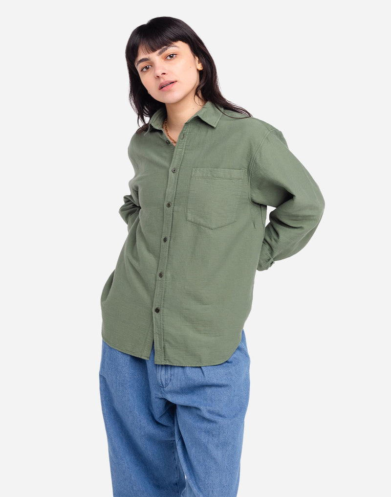 Chemise Nago vert olive