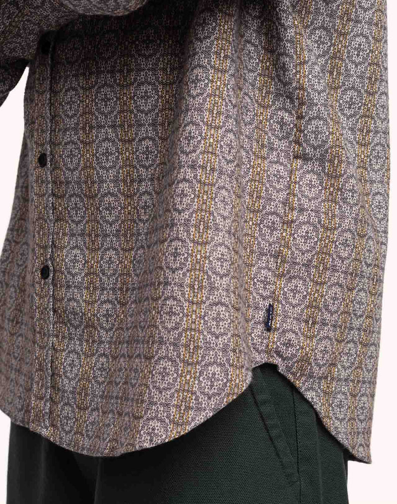 Chemise Nago Visakha Gris en coton – OLOW