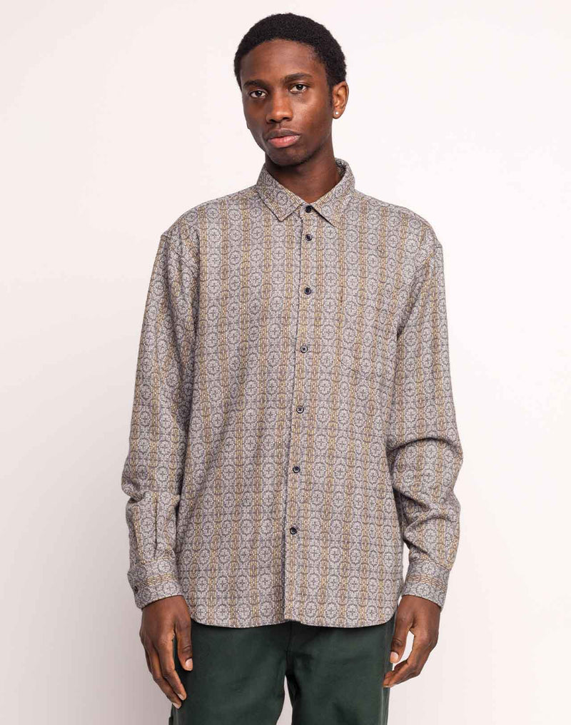 Chemise Nago Visakha Gris en coton – OLOW