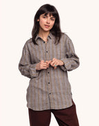 Chemise Nago Visakha Gris en coton – OLOW