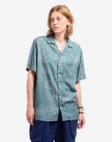Chemisette Aloha Florem bleu-gris