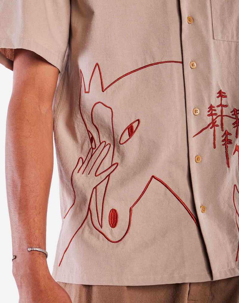 Chemisette Aloha Hestur beige
