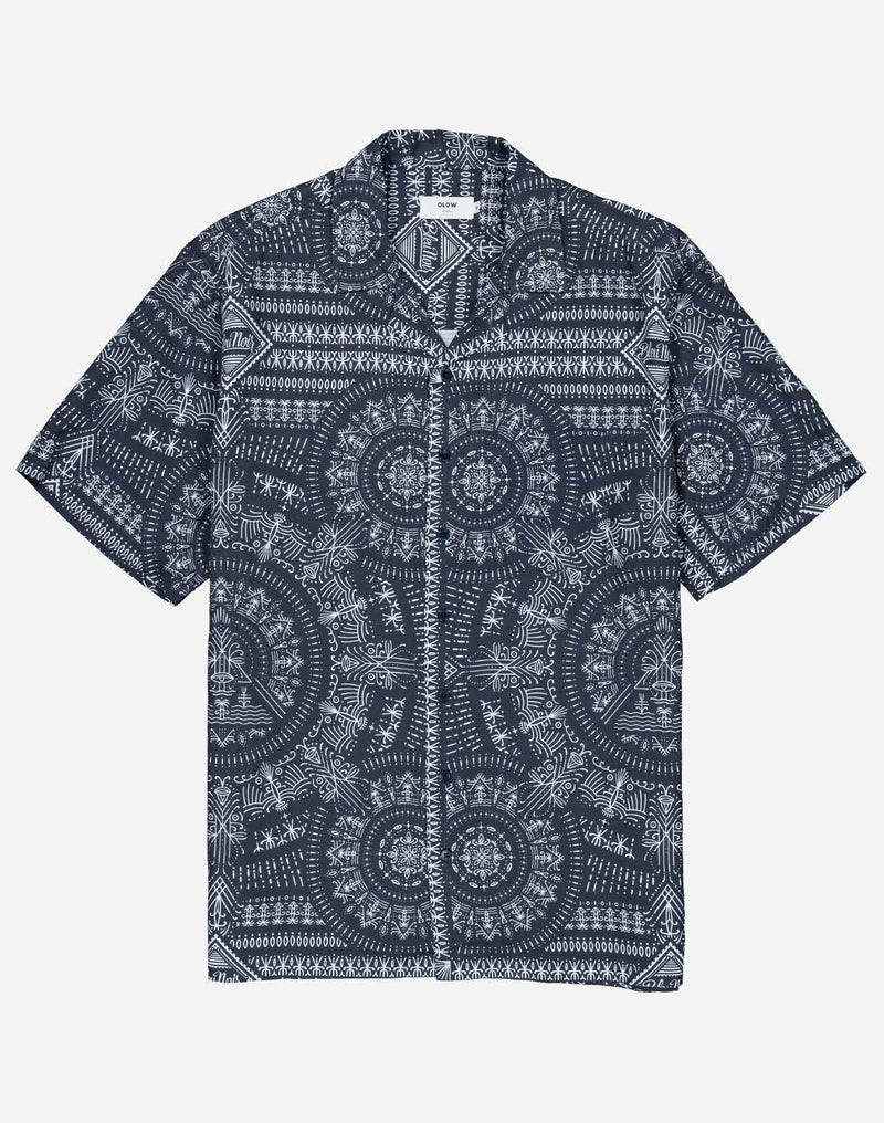 Chemisette Aloha Kendari bleu nuit