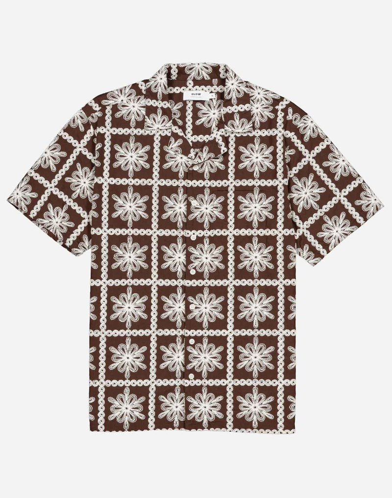 Chemisette Aloha Khaju marron