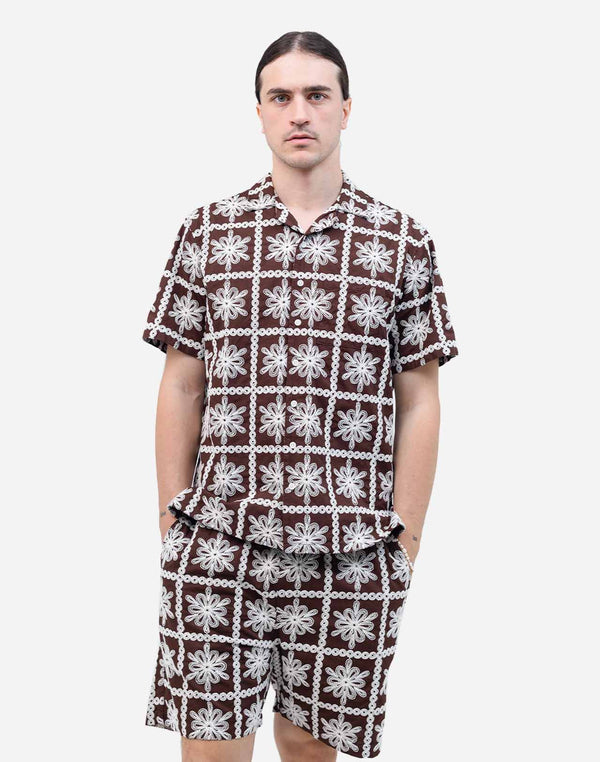 Chemisette Aloha Khaju marron