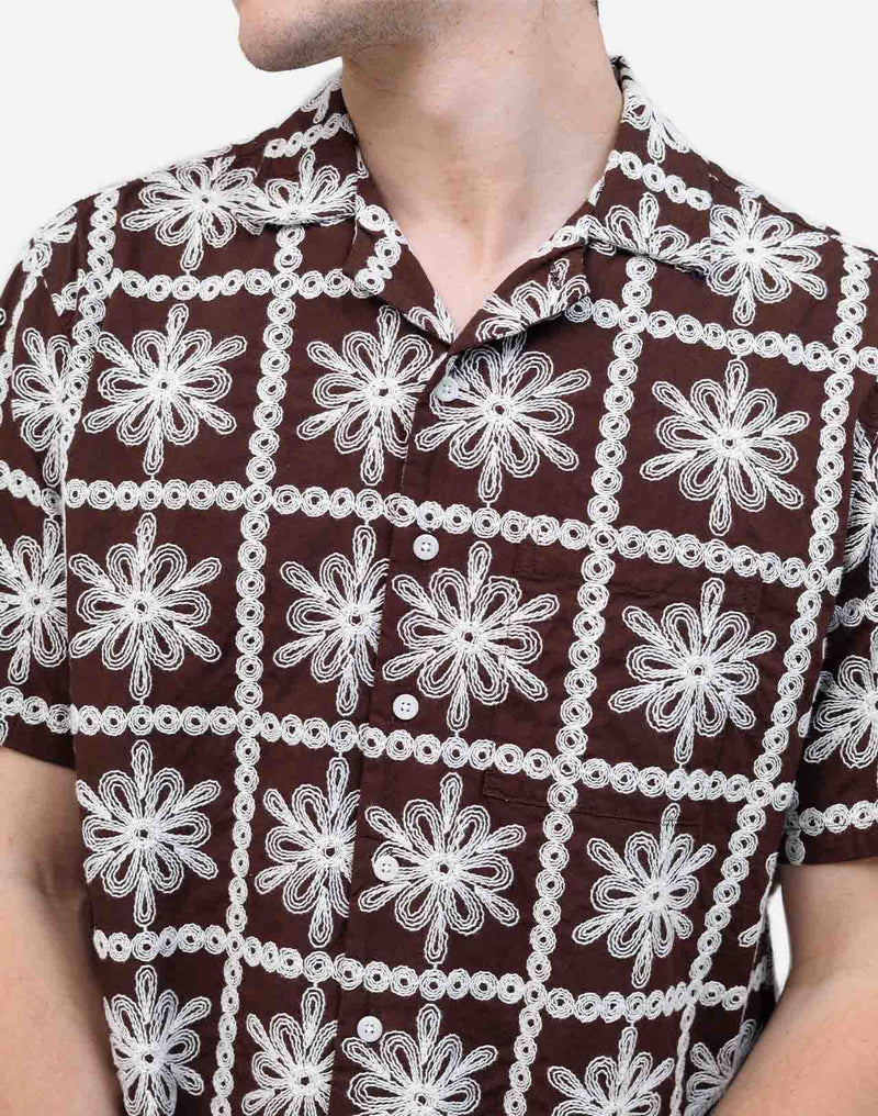 Chemisette Aloha Khaju marron