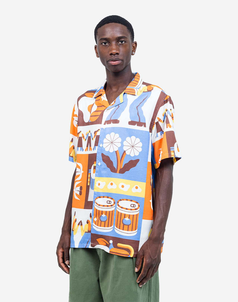 Chemisette Aloha Life multicolore