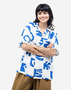 Chemisette Aloha Shapes écru naturel
