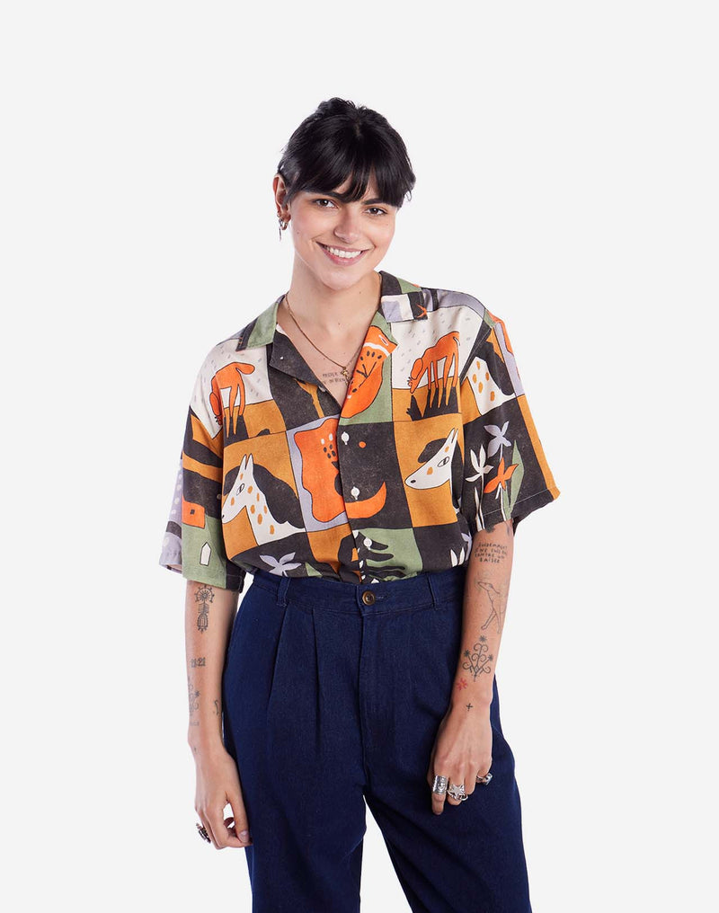 Chemisette Aloha Skane multicolore