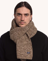 Horn Marl Beige-Khaki Scarf