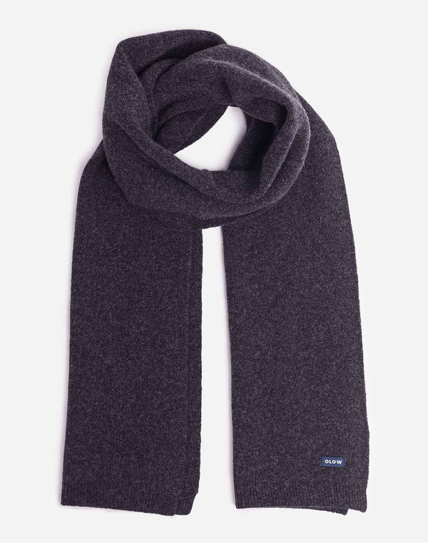 Écharpe Horn noir chiné