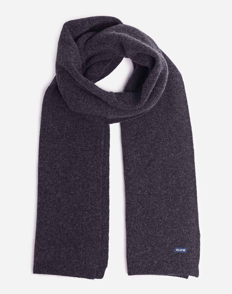 Écharpe Horn noir chiné