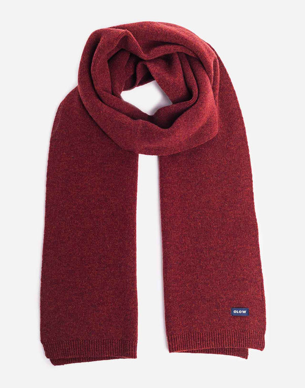 Écharpe Horn rouille chiné