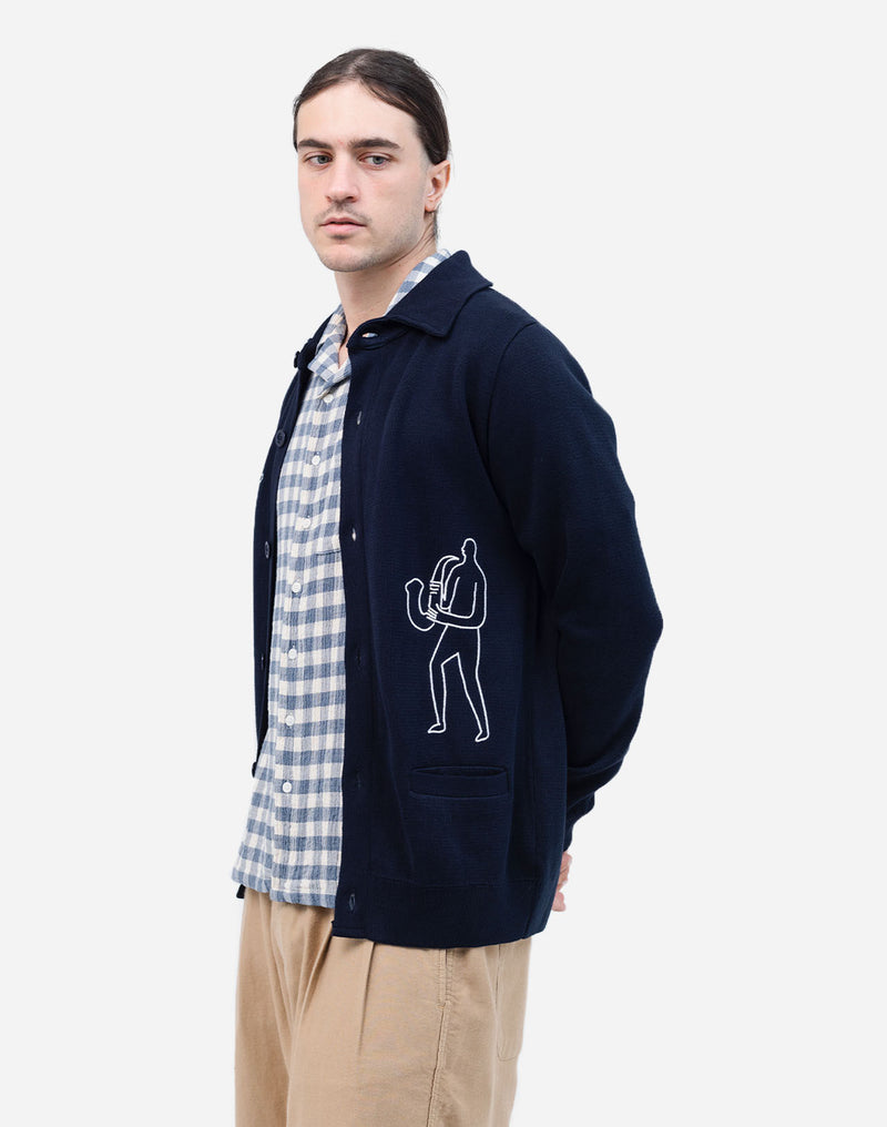 Gilet Jam bleu marine