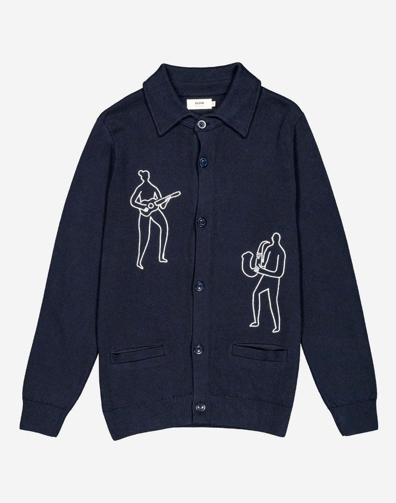 Gilet Jam bleu marine