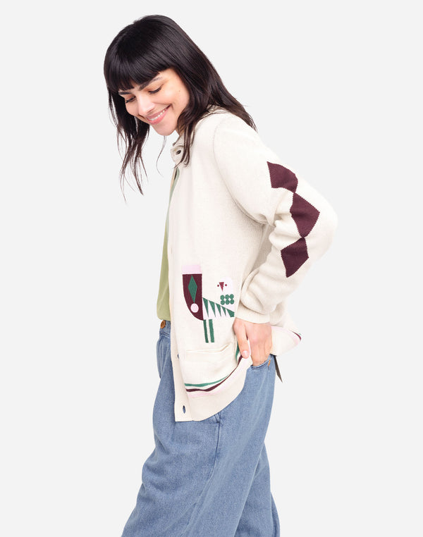 Gilet Paja écru