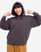 Sweat à capuche Hoodie Pomba noir carbone