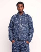 Veste Akka Life Dance Denim Bleu