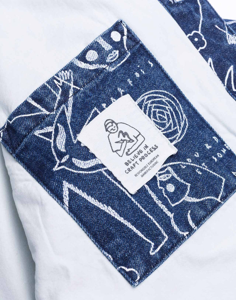Veste Akka Life Dance Denim Bleu en coton, Coton recyclé – OLOW