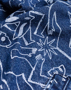 Veste Akka Life Dance Denim Bleu en coton, Coton recyclé – OLOW