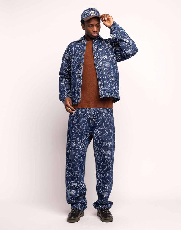 Veste Akka Life Dance Denim Bleu en coton, Coton recyclé – OLOW