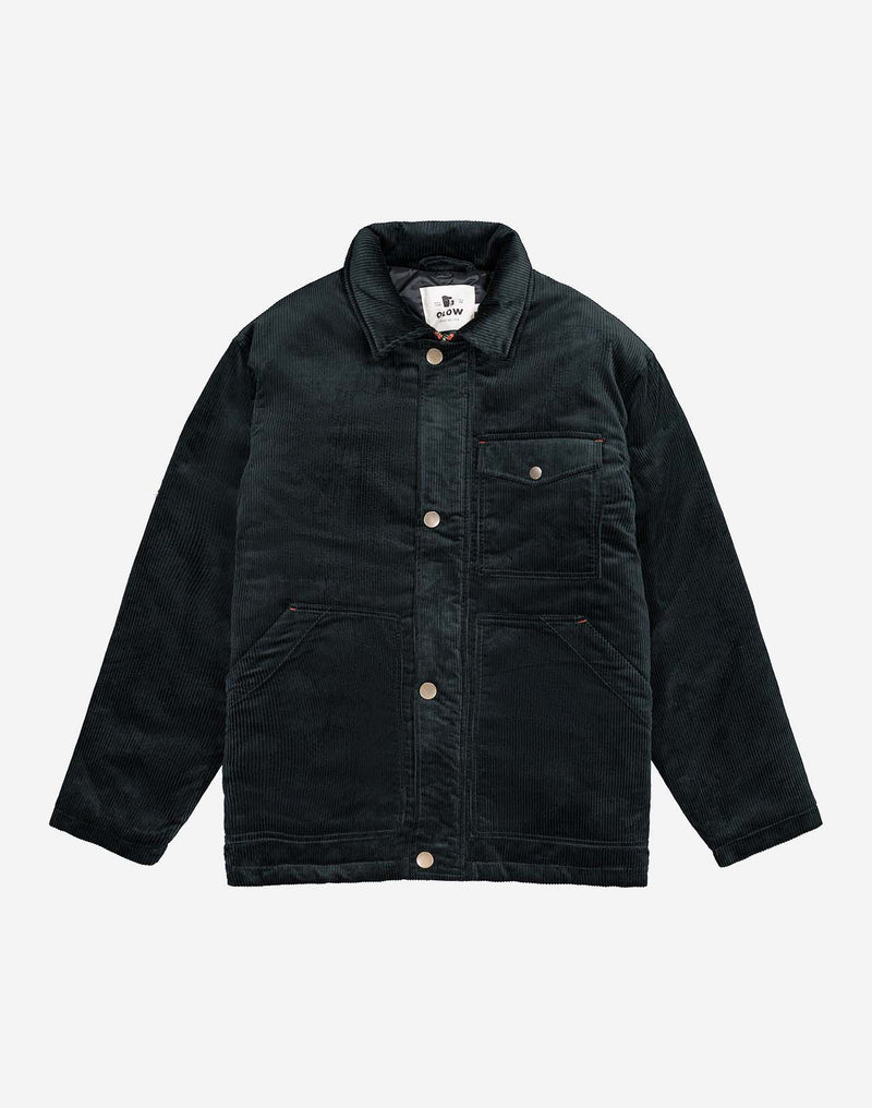 Manteau Fergus vert foncé