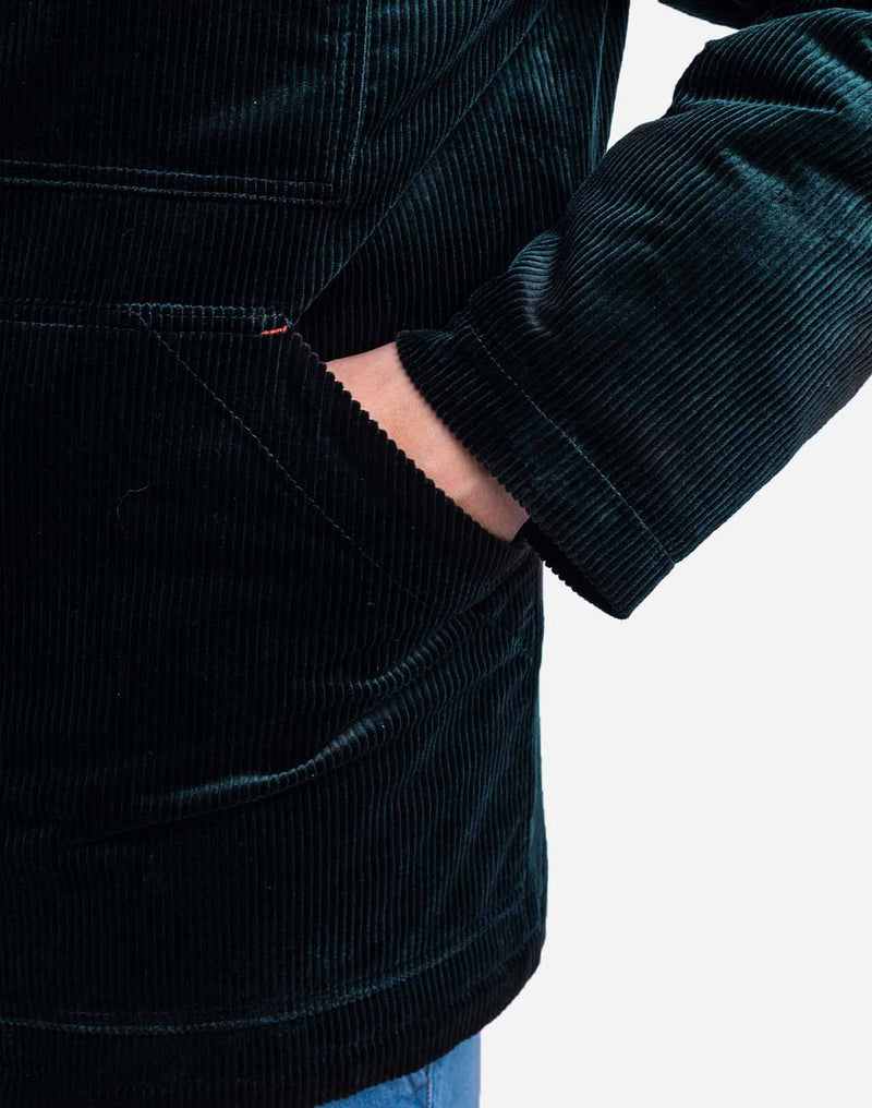 Manteau Fergus vert foncé