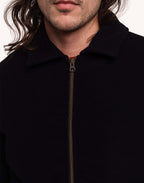 Blouson Sherwood Noir en laine – OLOW