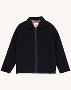Blouson Sherwood Noir en laine – OLOW